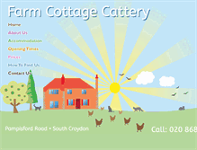 Tablet Screenshot of farmcottagecattery.co.uk